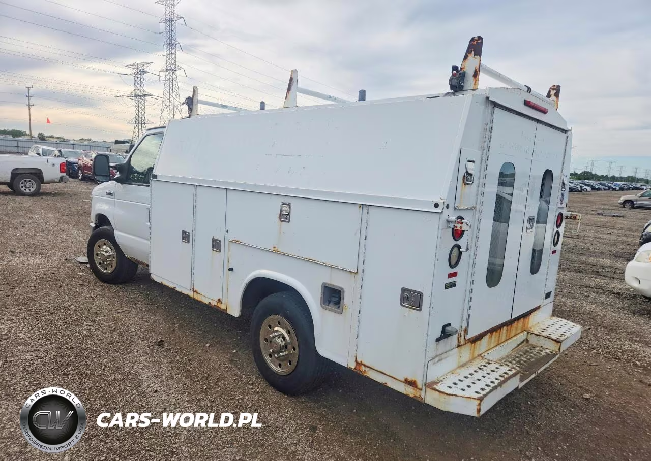 2008 Ford Econoline E350 Super Duty Cutaway Van VIN:1FDSE35L98DA70417 - 2