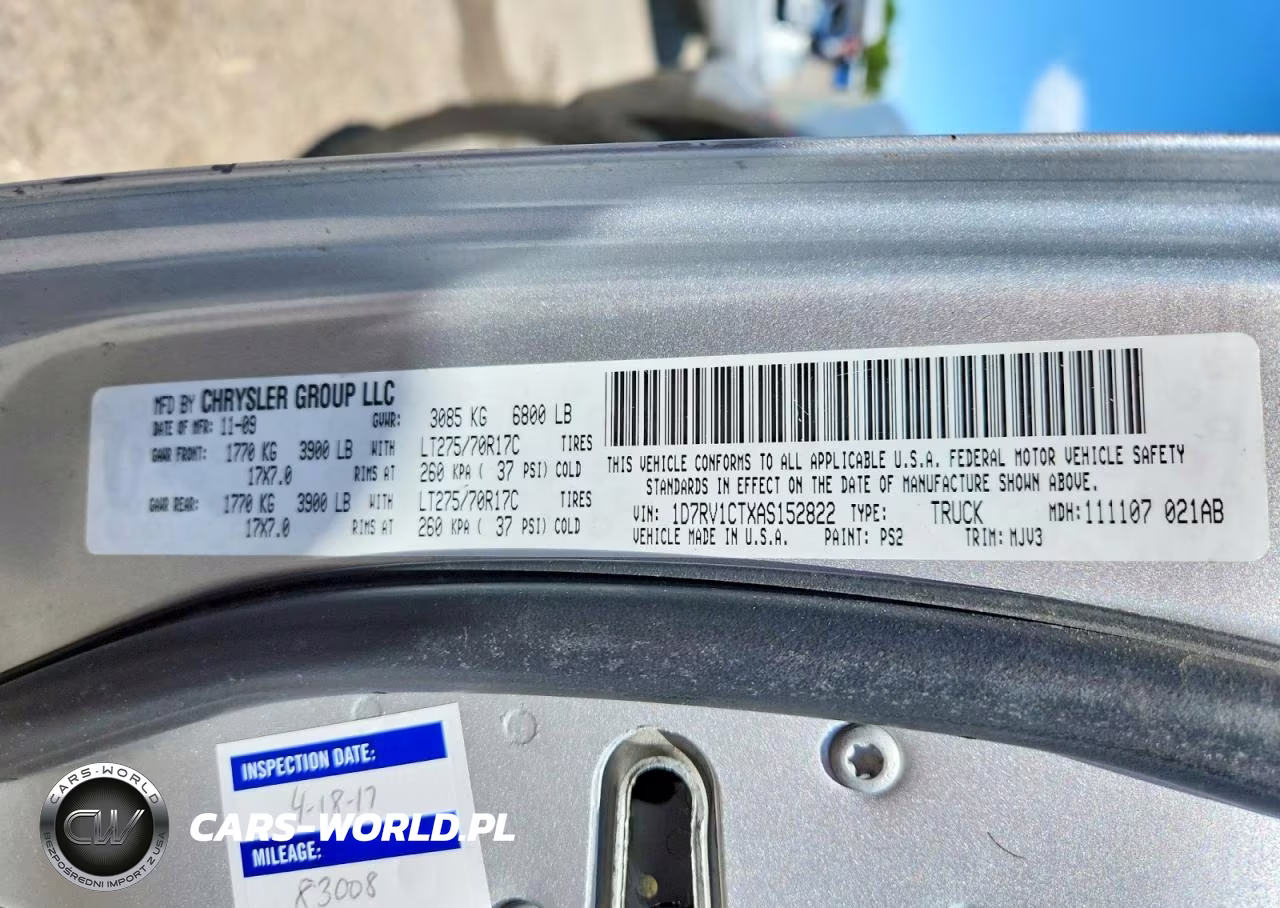 2010 Dodge Ram 1500 VIN:1D7RV1CTXAS152822 - 12
