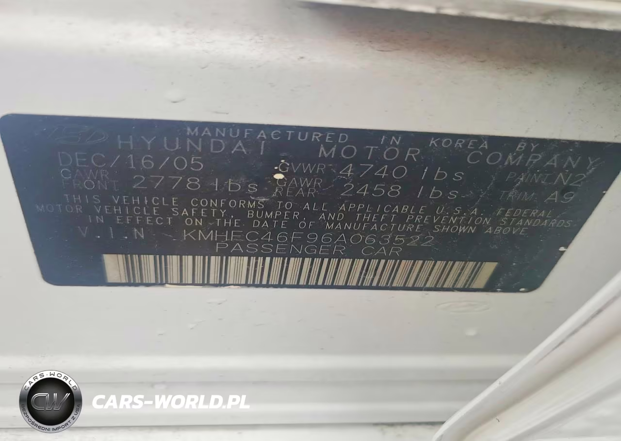 2013 Hyun Azera VIN:KMHFC46F96A063522 - 12