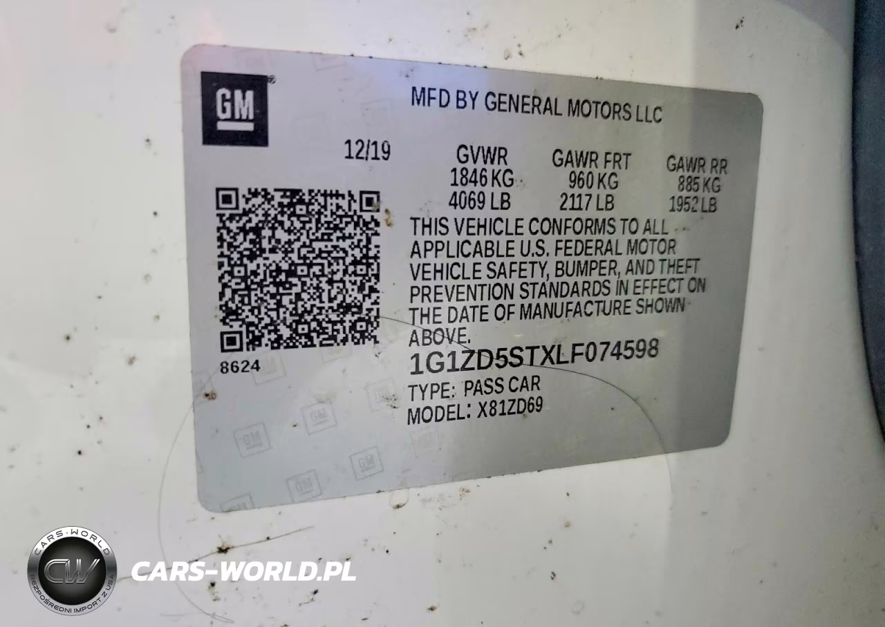 2020 Chevrolet Malibu Lt VIN:1G1ZD5STXLF074598 - 12