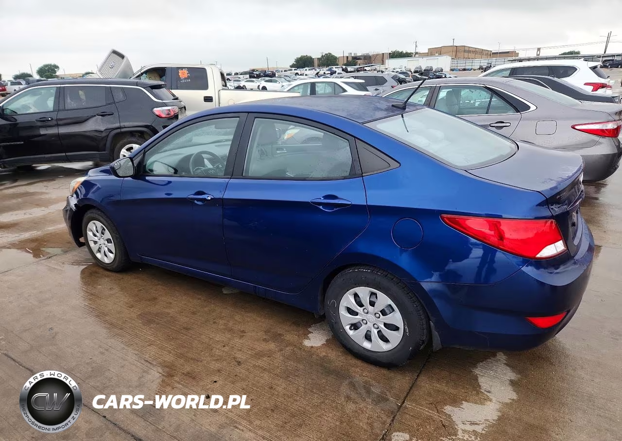 2015 Hyundai Accent Gls VIN:KMHCT4AE6FU804161 - 2