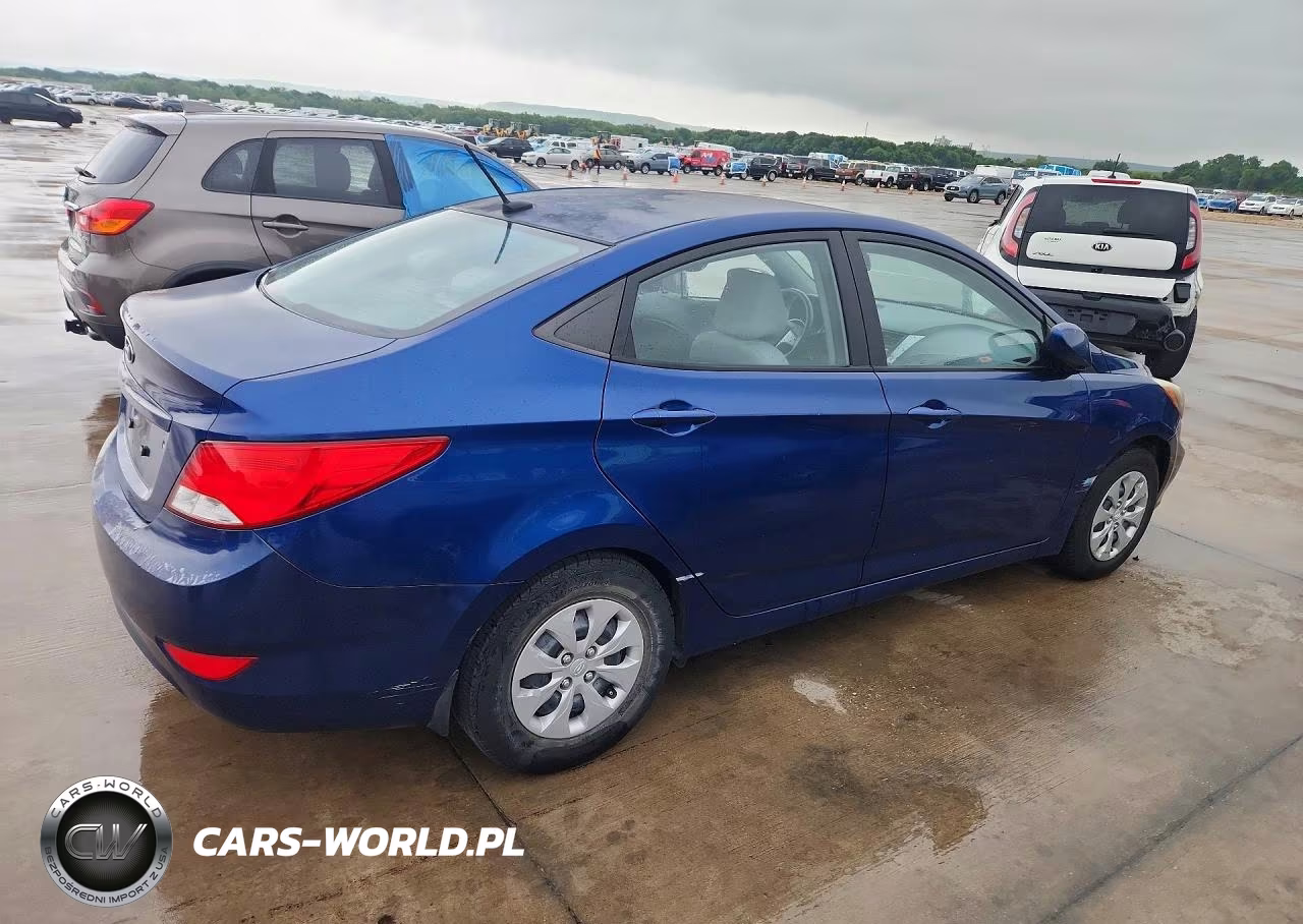 2015 Hyundai Accent Gls VIN:KMHCT4AE6FU804161 - 3