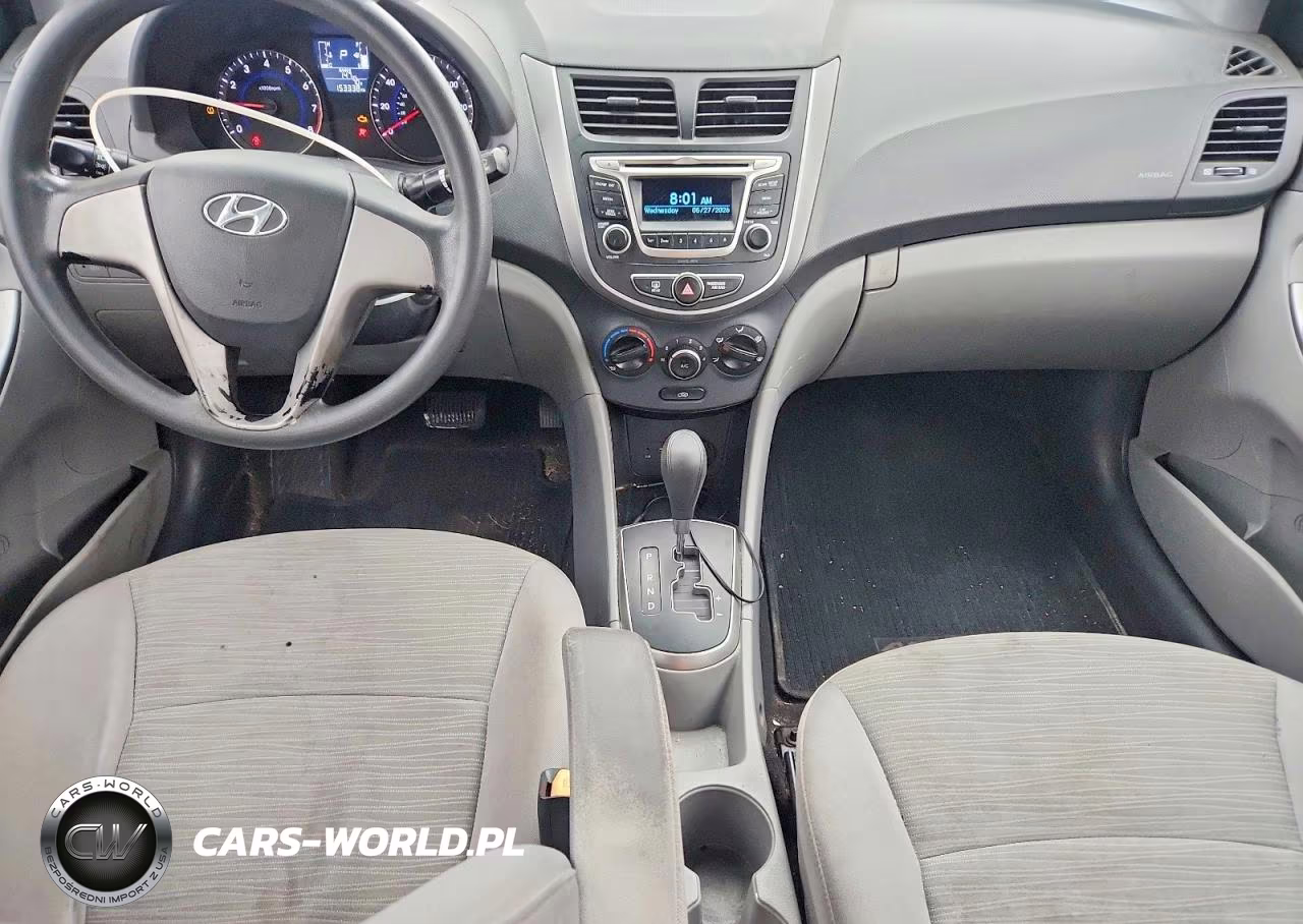 2015 Hyundai Accent Gls VIN:KMHCT4AE6FU804161 - 8