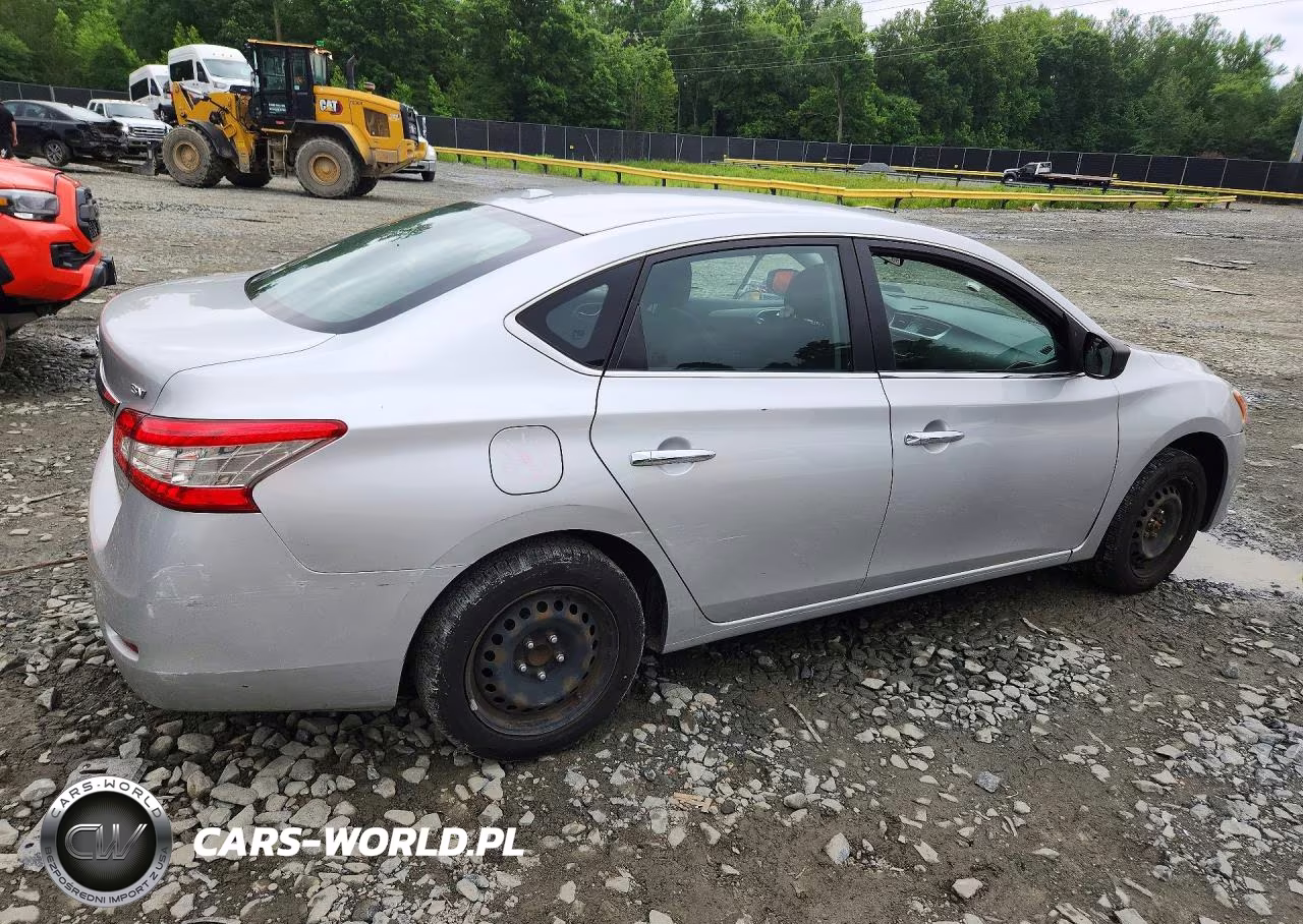 2015 Nissan Sentra Sv VIN:3N1AB7AP4FY315114 - 3