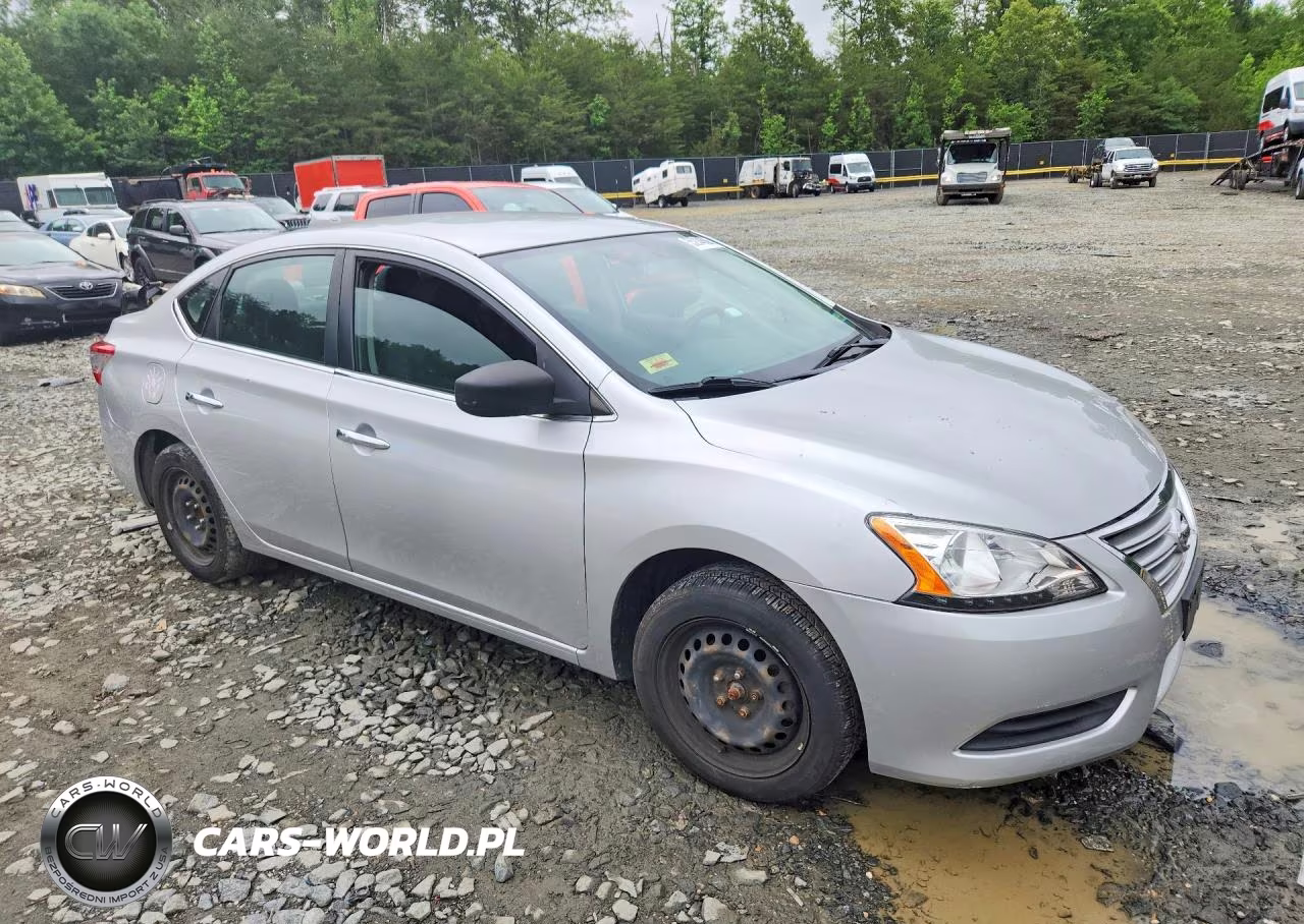 2015 Nissan Sentra Sv VIN:3N1AB7AP4FY315114 - 4
