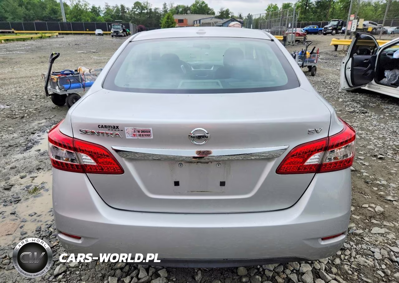 2015 Nissan Sentra Sv VIN:3N1AB7AP4FY315114 - 6