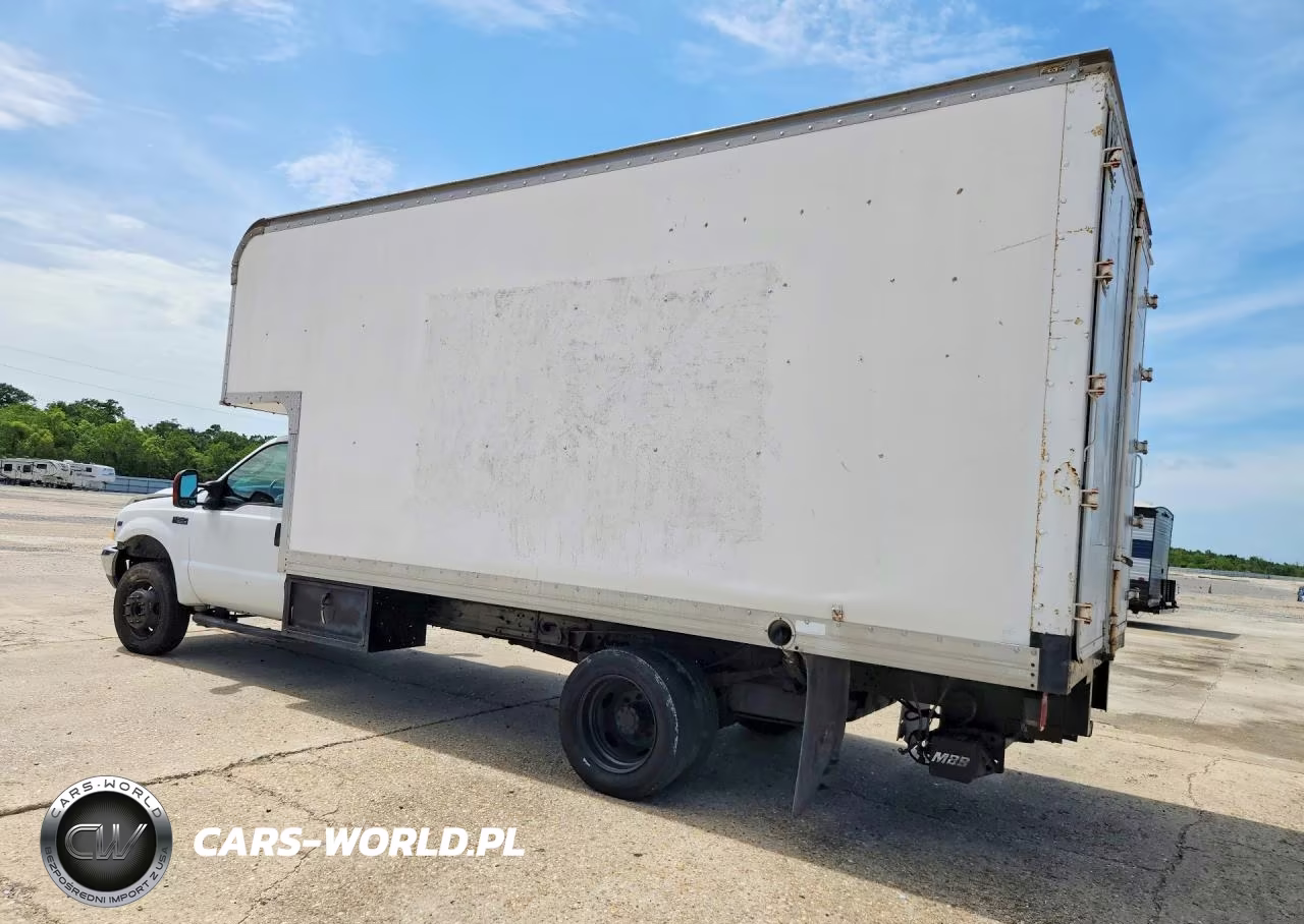 2003 Ford F550 Box Truck VIN:1FDAF56S23EB61025 - 2
