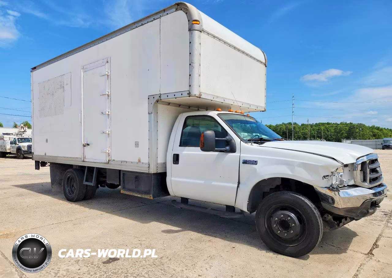 2003 Ford F550 Box Truck VIN:1FDAF56S23EB61025 - 4