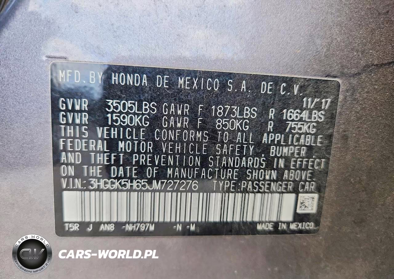 2018 Honda Fit Sport VIN:3HGGK5H65JM727276 - 12
