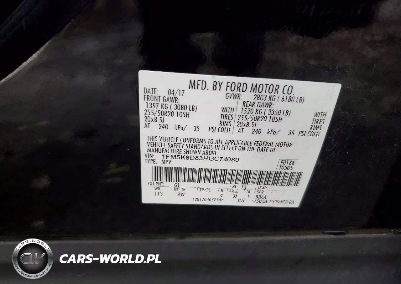 2017 Ford Explorer Xlt VIN:1FM5K8D83HGC74080 - 13