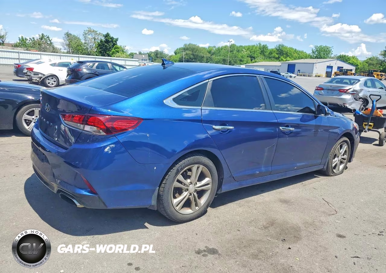 2019 Hyundai Sonata Sel VIN:5NPE34AF5KH816960 - 3
