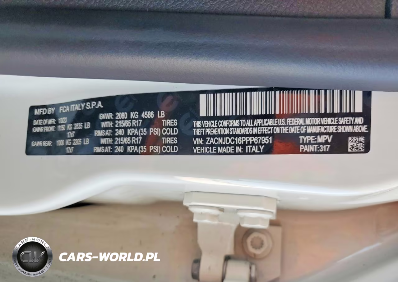 2023 Jeep Renegade Trailhawk VIN:ZACNJDC16PPP67951 - 13