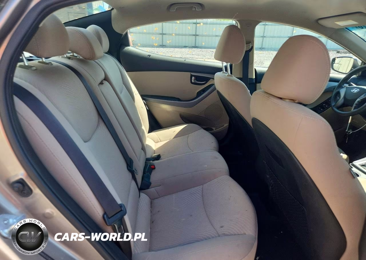 2014 Hyundai Elantra Se VIN:5NPDH4AE6EH519219 - 10