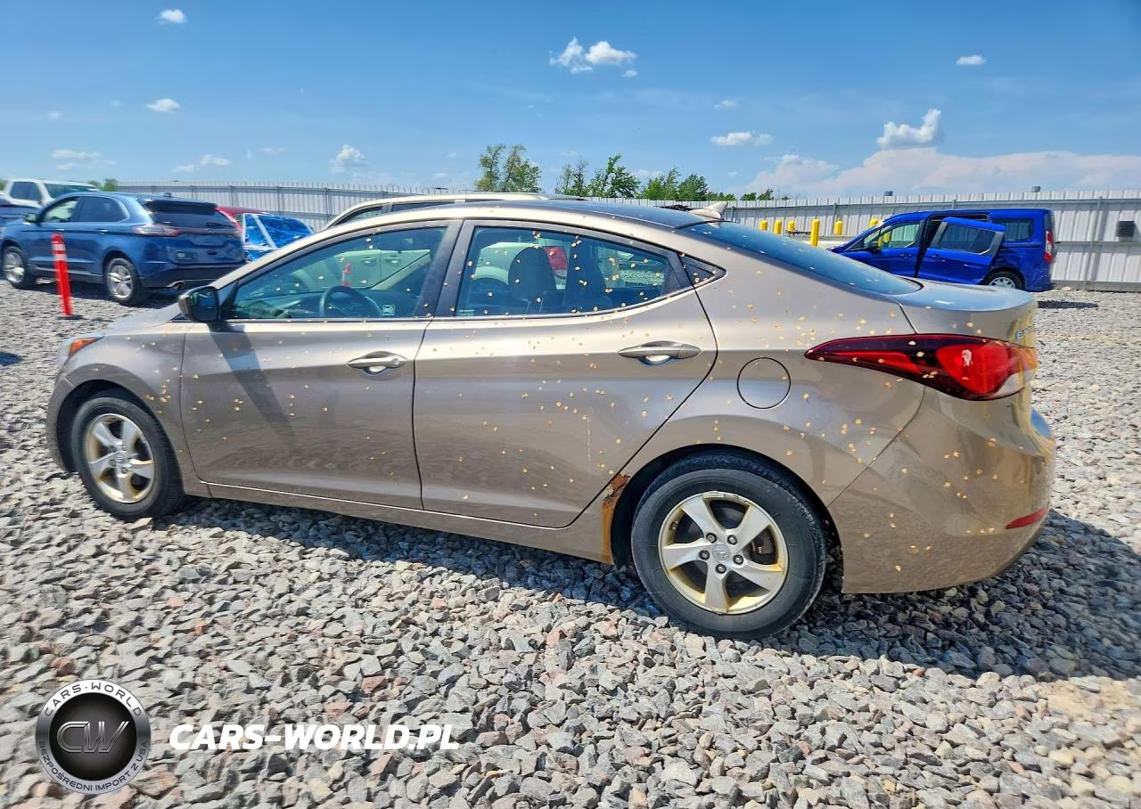 2014 Hyundai Elantra Se VIN:5NPDH4AE6EH519219 - 2