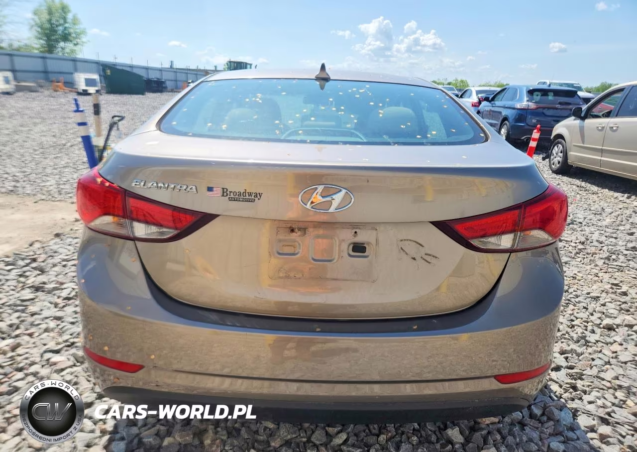 2014 Hyundai Elantra Se VIN:5NPDH4AE6EH519219 - 6