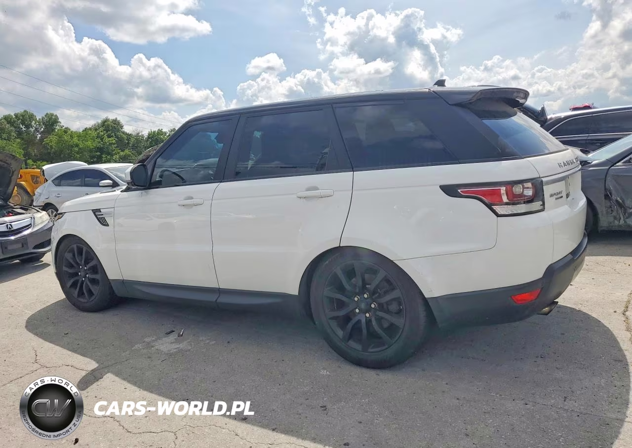 2016 Land Rover Range Rover Sport Hse VIN:SALWR2VFXGA639153 - 2