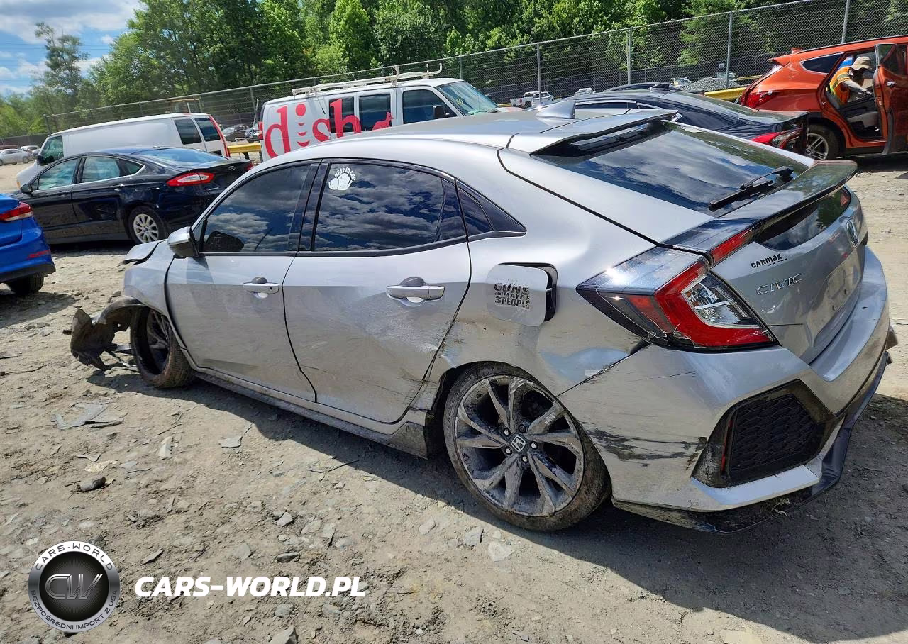 2018 Honda Civic Sport VIN:SHHFK7H49JU426128 - 2