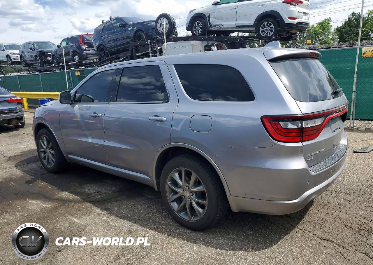 2017 Dodge Durango Gt VIN:1C4RDJDG3HC723067 - 2