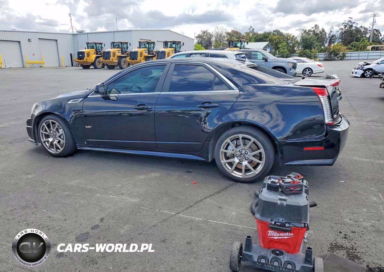 2009 Cadillac Cts-V VIN:1G6DN57P490154875 - 2
