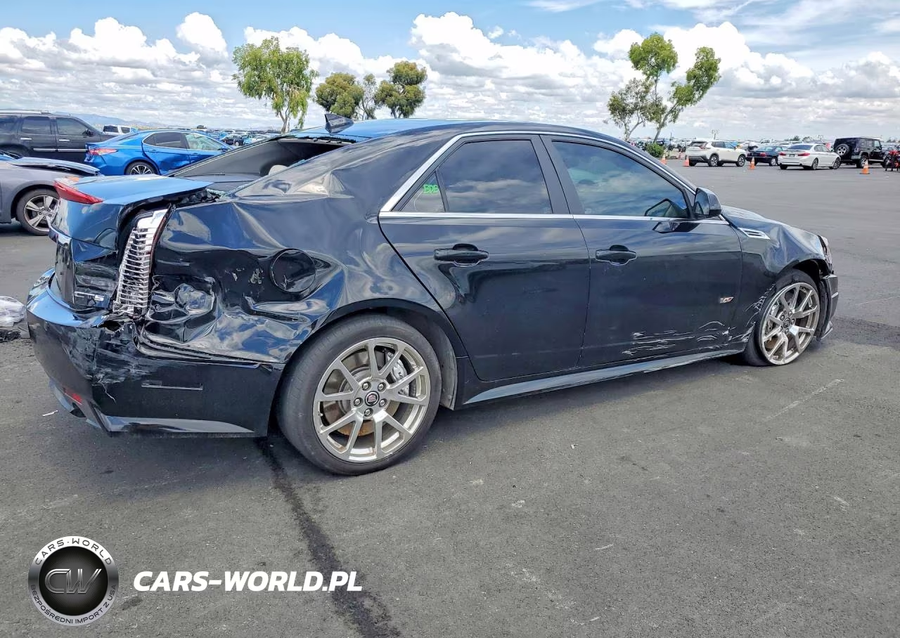 2009 Cadillac Cts-V VIN:1G6DN57P490154875 - 3