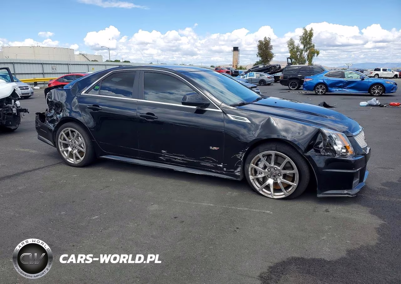 2009 Cadillac Cts-V VIN:1G6DN57P490154875 - 4