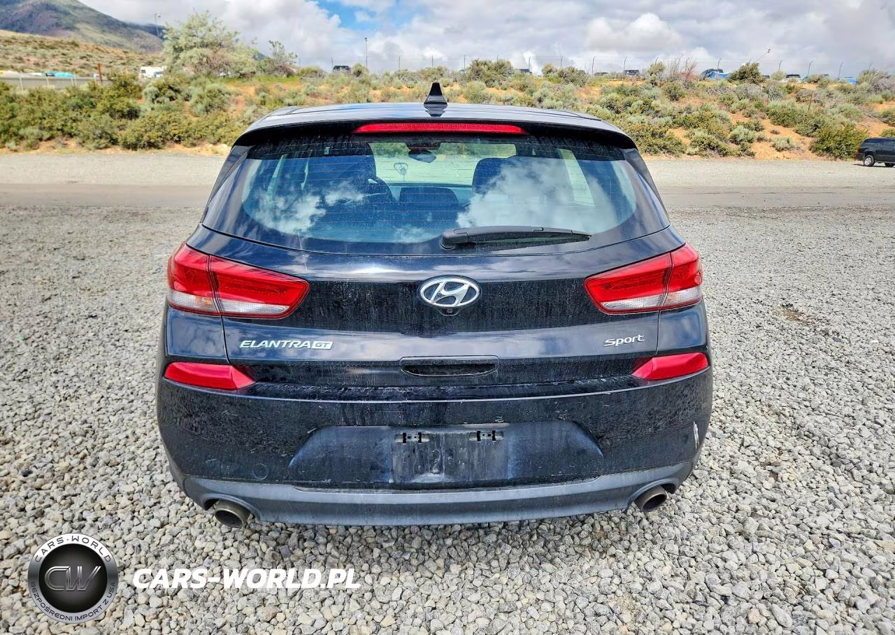 2018 Hyundai Elantra Gt Sport VIN:KMHH55LC7JU008738 - 6