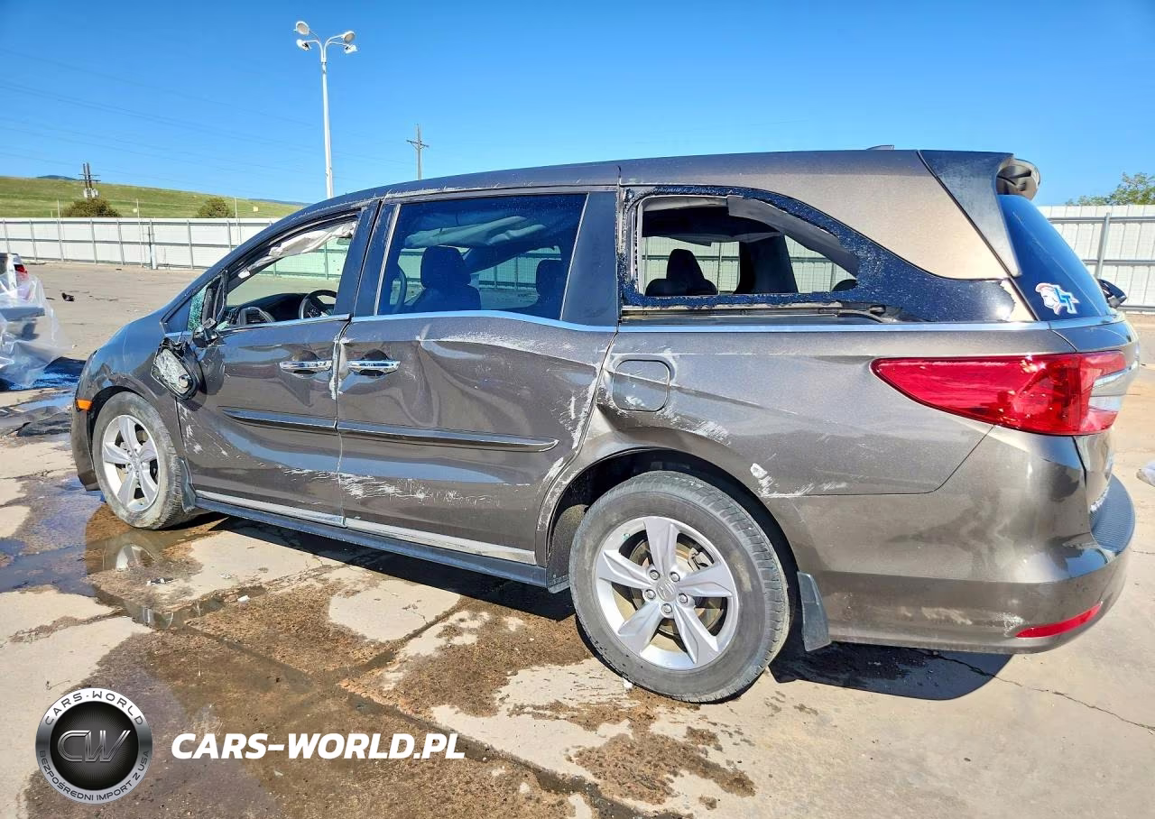 2019 Honda Odyssey Exl VIN:5FNRL6H78KB017913 - 2