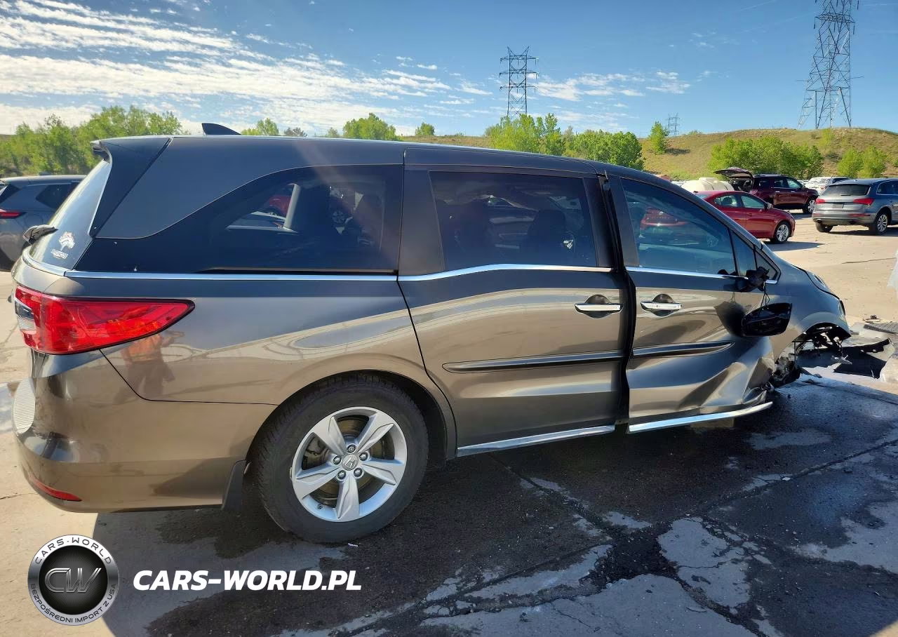 2019 Honda Odyssey Exl VIN:5FNRL6H78KB017913 - 3