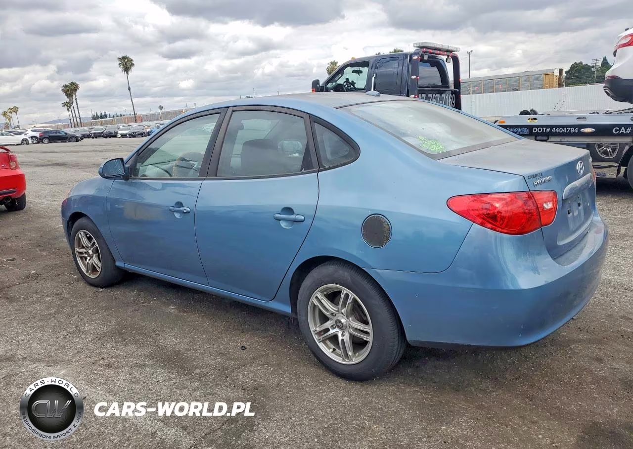 2007 Hyundai Elantra Gls VIN:KMHDU46D77U142383 - 2