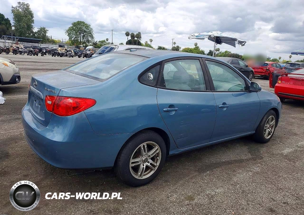 2007 Hyundai Elantra Gls VIN:KMHDU46D77U142383 - 3