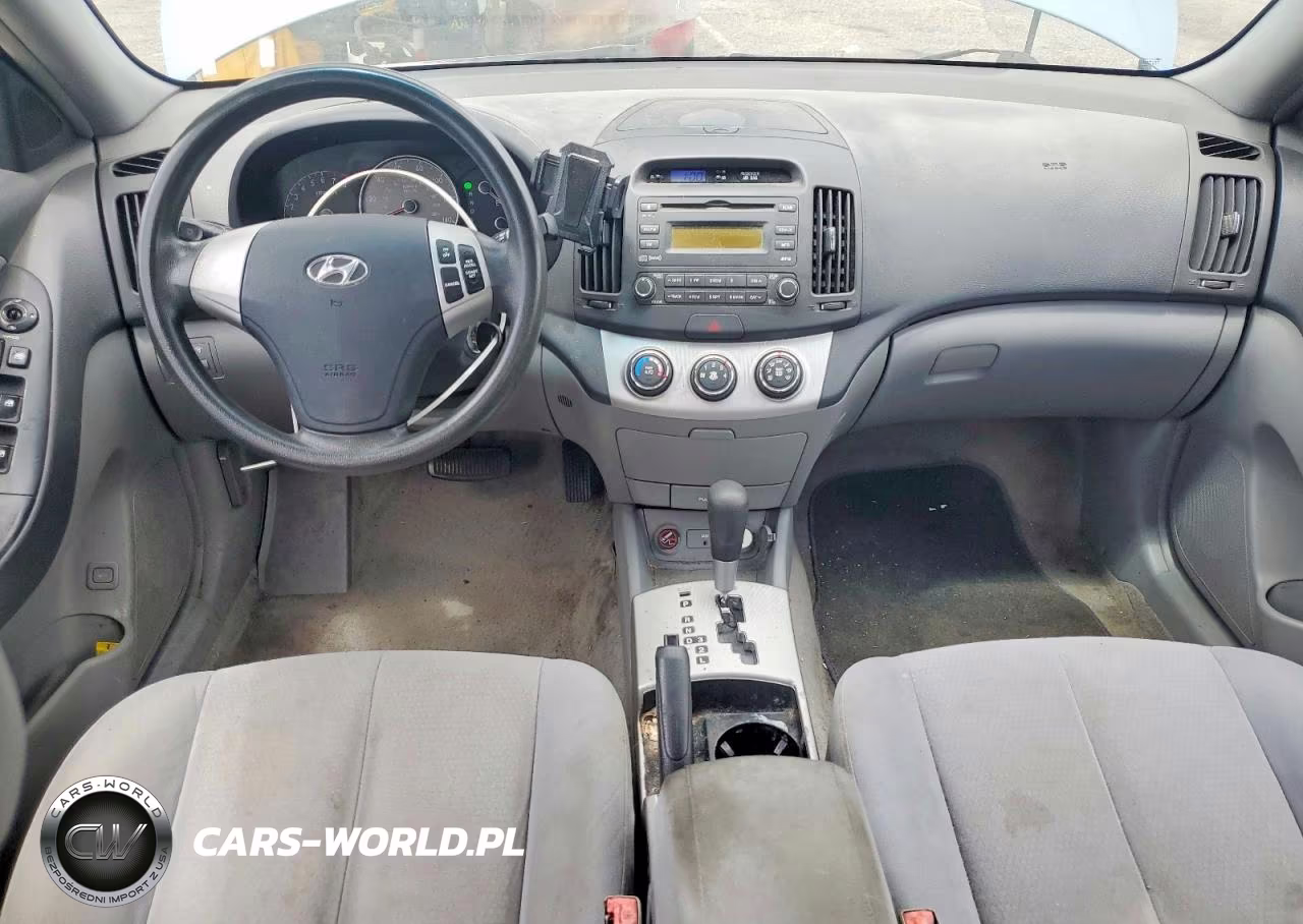 2007 Hyundai Elantra Gls VIN:KMHDU46D77U142383 - 8
