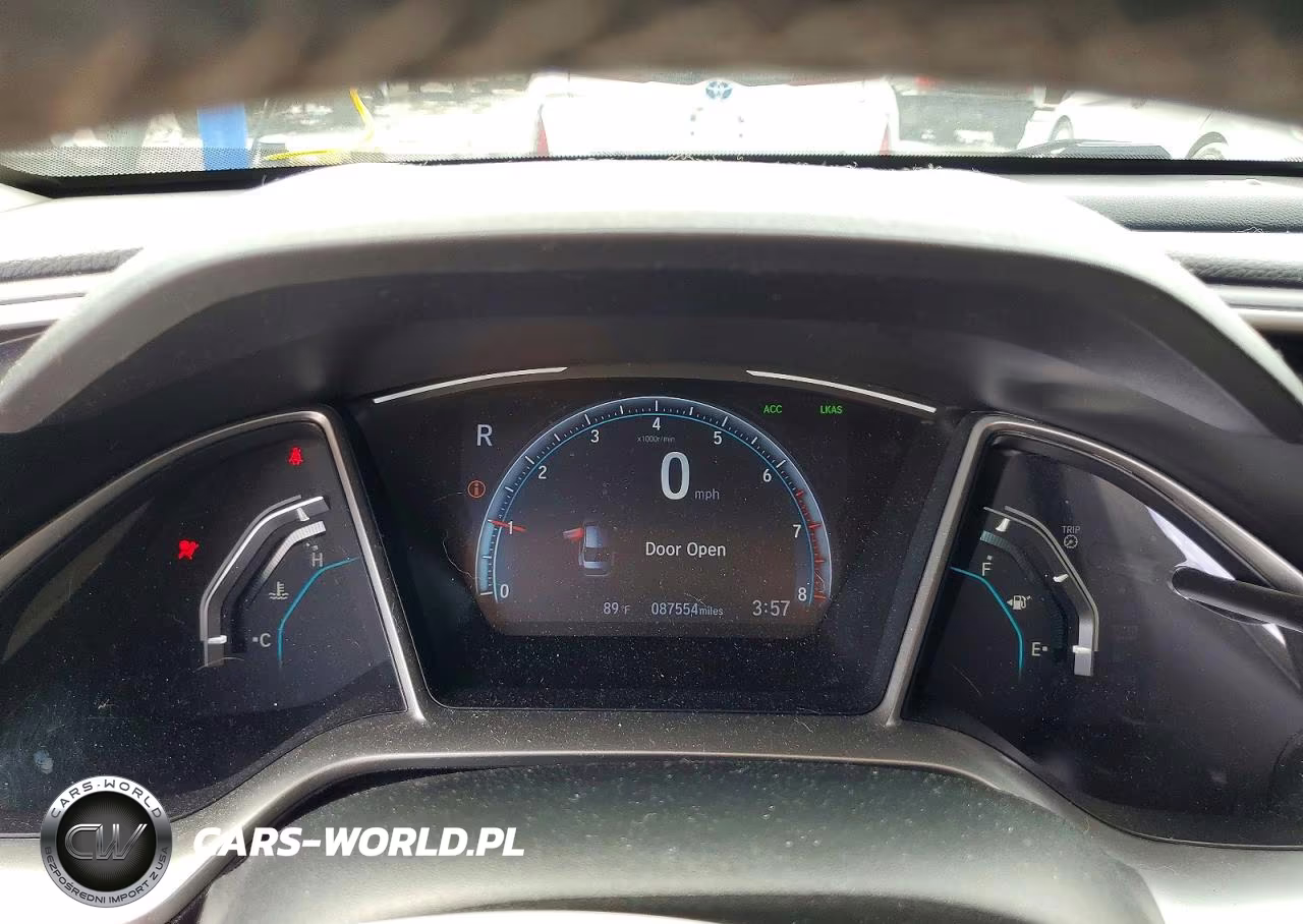 2021 Honda Civic Ex VIN:19XFC1F32ME012818 - 9