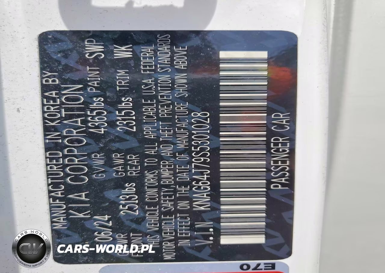 2025 Kia K5 Gt Line VIN:KNAG64J79S5301028 - 13