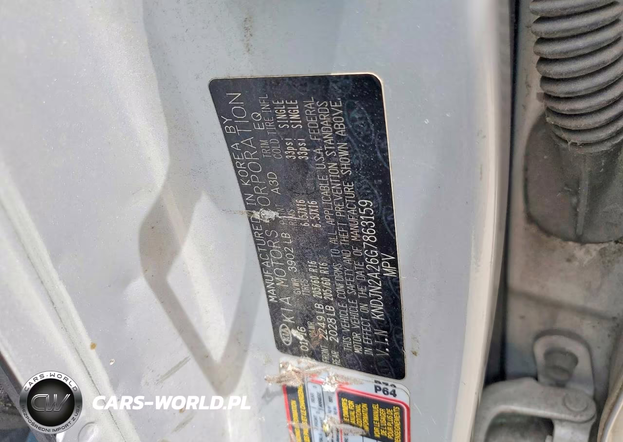 2016 Kia Soul VIN:KNDJN2A26G7863159 - 12