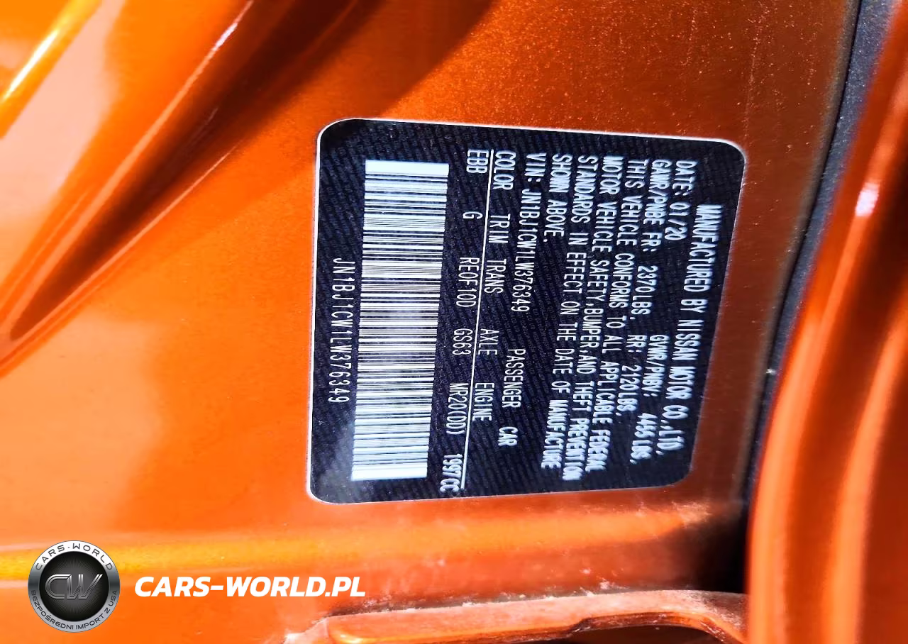 2020 Nissan Rogue Sport Sv VIN:JN1BJ1CW1LW376349 - 13