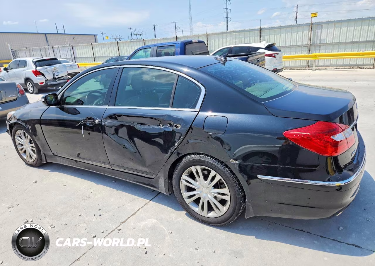 2012 Hyundai Genesis 3.8L VIN:KMHGC4DDXCU165055 - 2