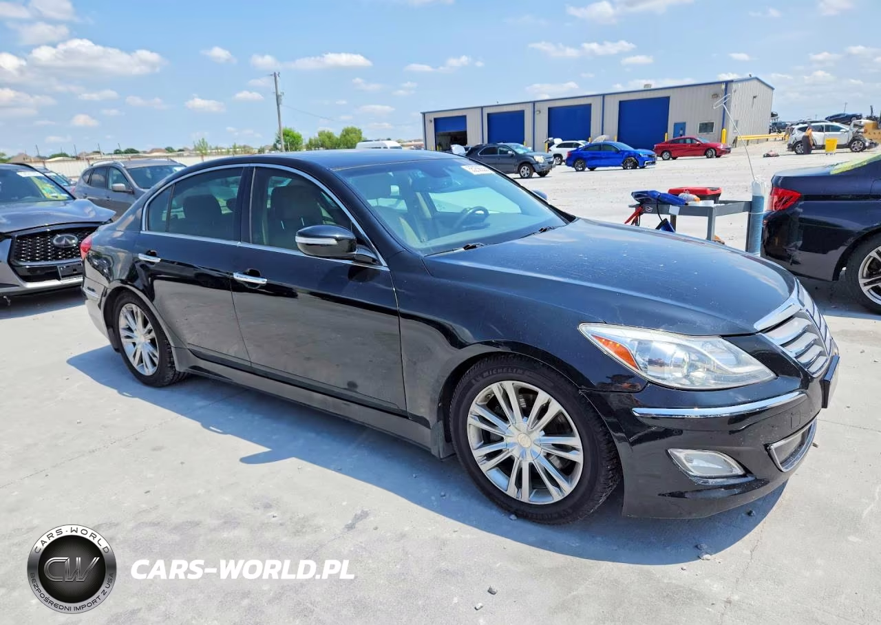 2012 Hyundai Genesis 3.8L VIN:KMHGC4DDXCU165055 - 4