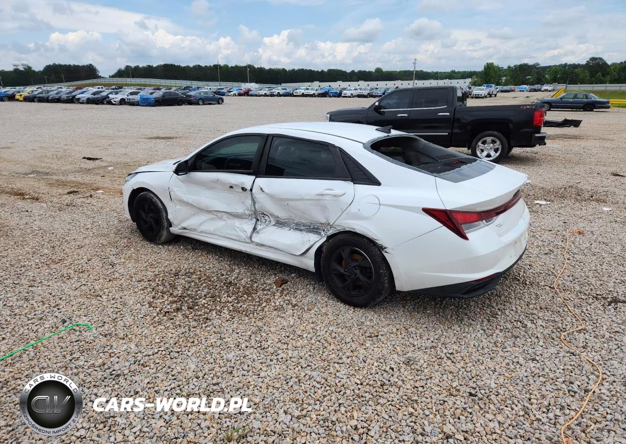 2021 Hyundai Elantra Se VIN:5NPLL4AG7MH037336 - 2