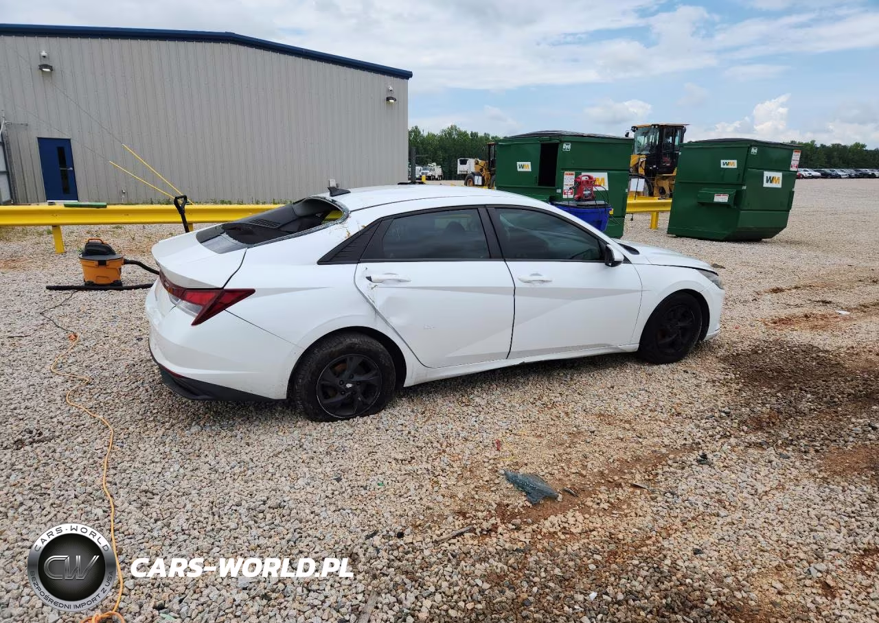 2021 Hyundai Elantra Se VIN:5NPLL4AG7MH037336 - 3