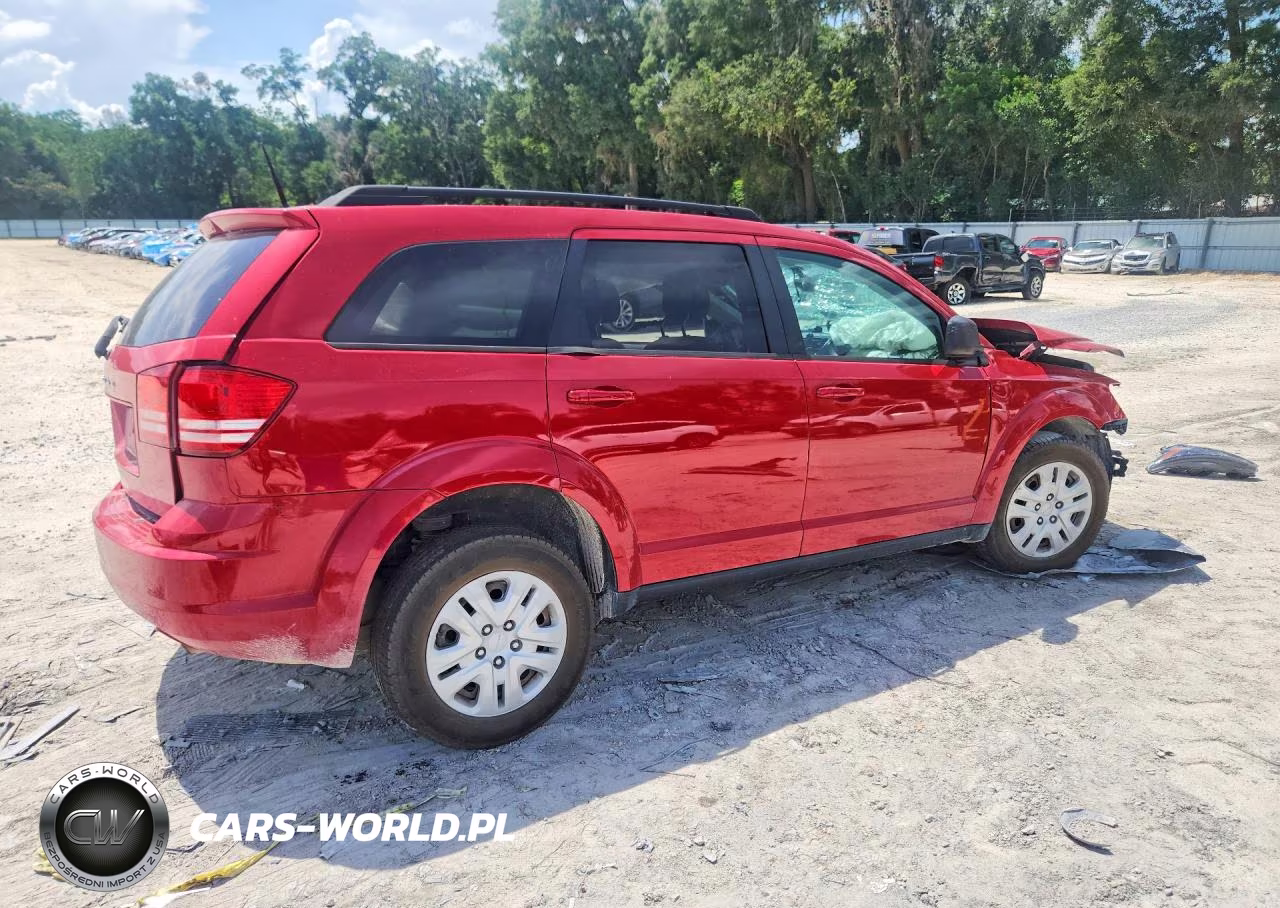 2019 Dodge Journey Se VIN:3C4PDCAB6KT758354 - 3