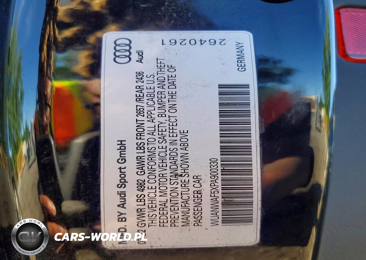 2023 Audi Rs5 VIN:WUANWAF5XPA900330 - 12