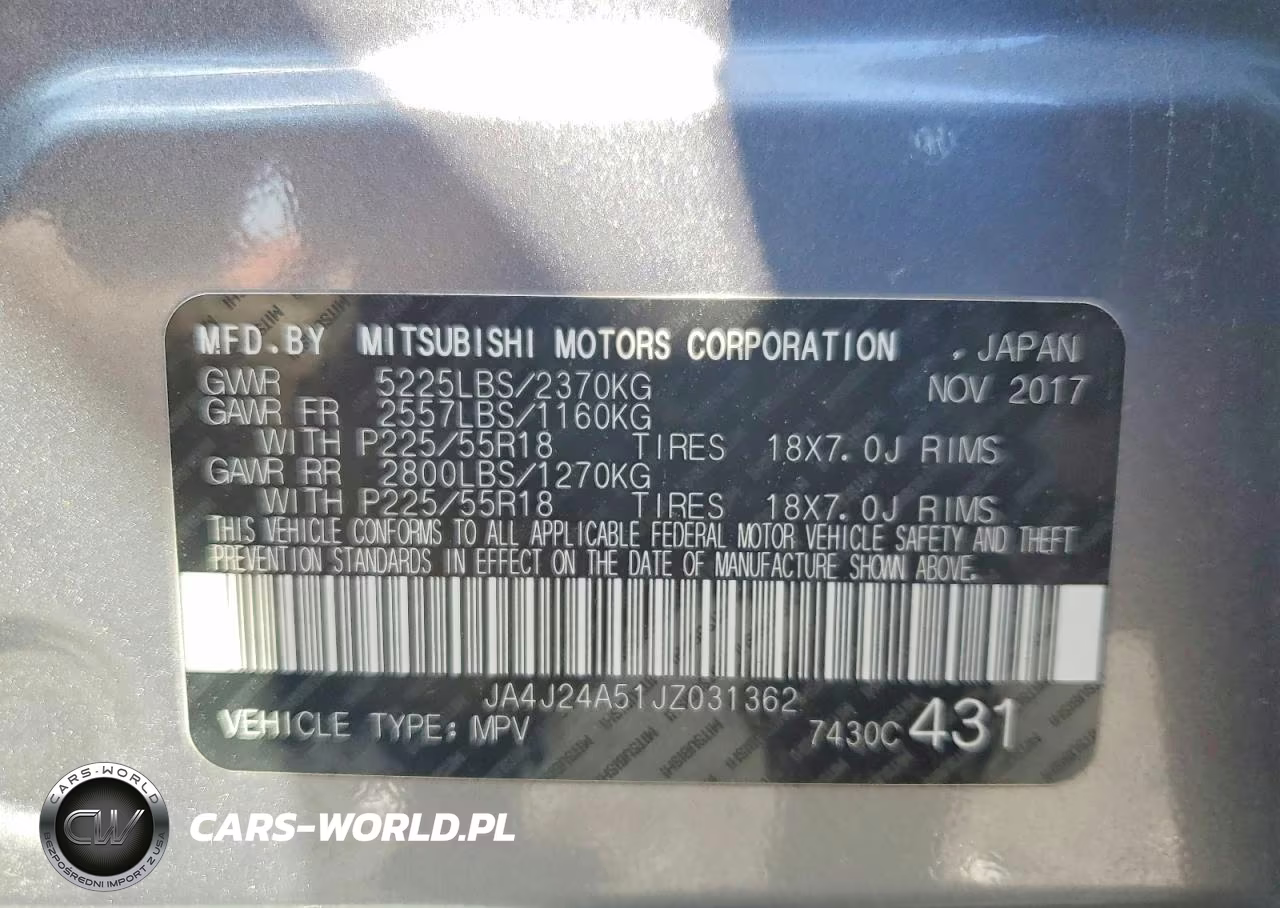 2018 Mitsubishi Outlander Se VIN:JA4J24A51JZ031362 - 13