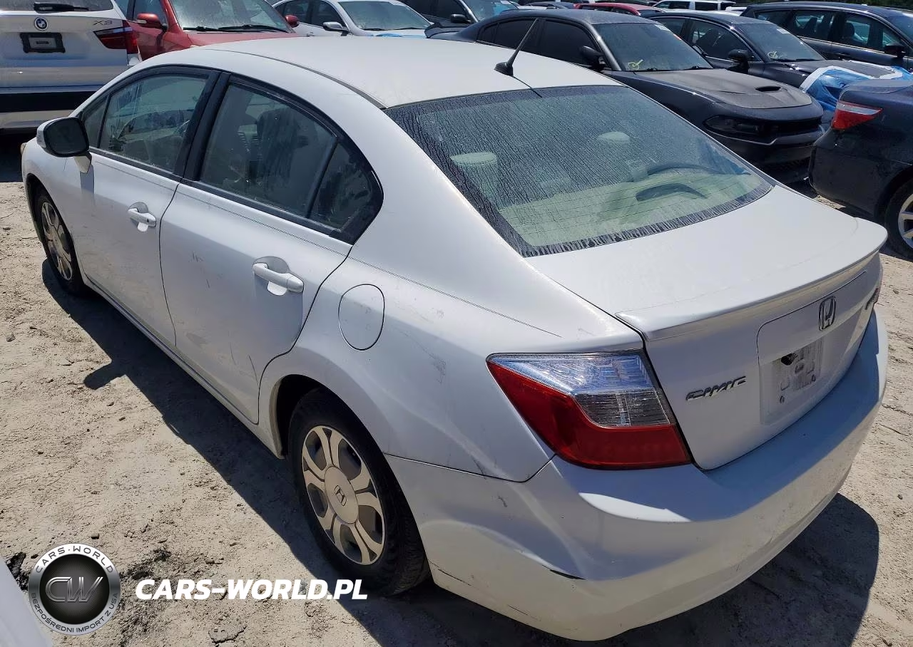 2012 Honda Civic Hybrid VIN:JHMFB4F29CS008531 - 2