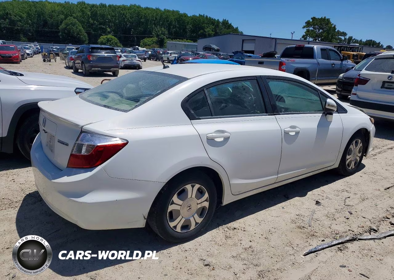 2012 Honda Civic Hybrid VIN:JHMFB4F29CS008531 - 3