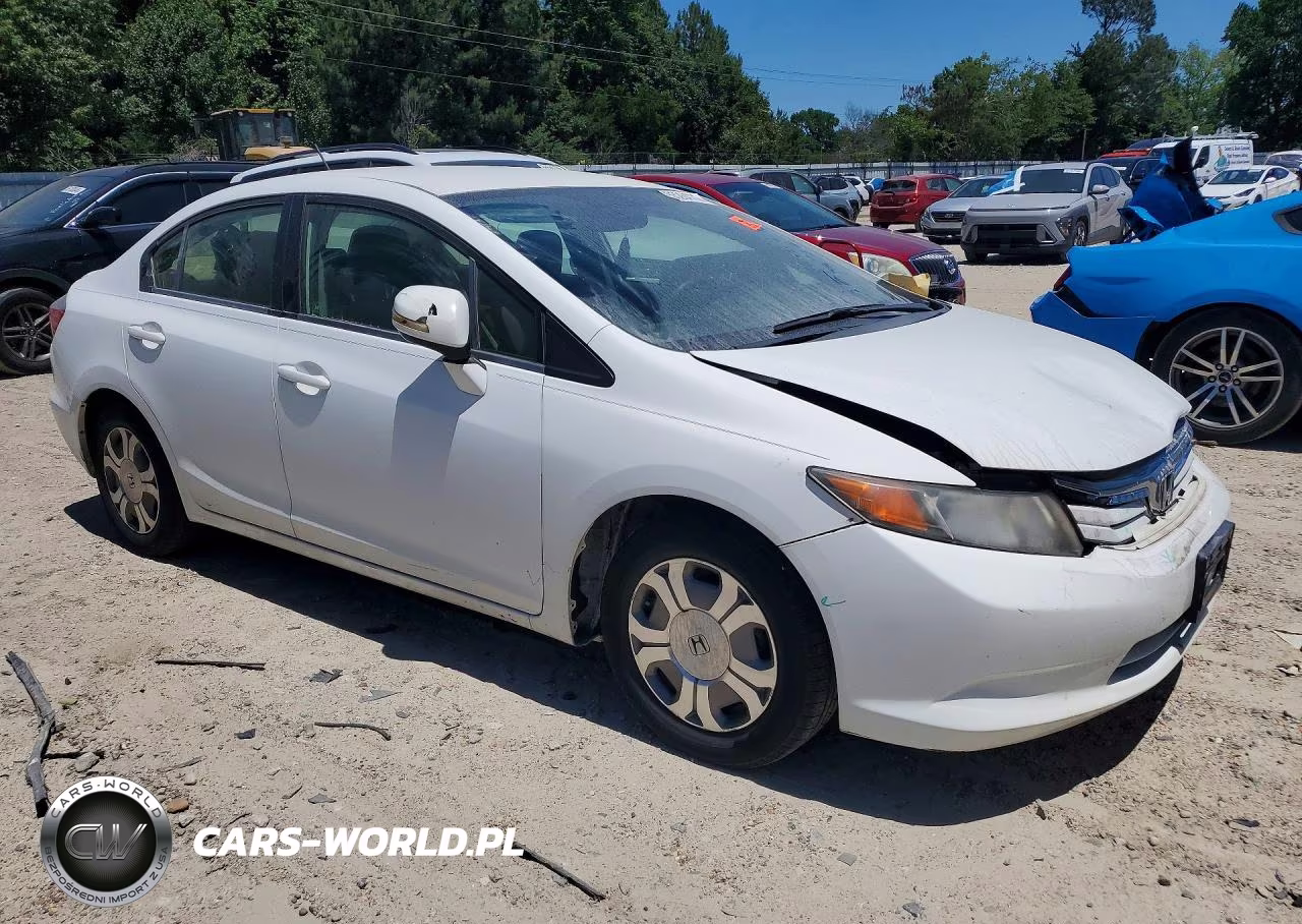 2012 Honda Civic Hybrid VIN:JHMFB4F29CS008531 - 4