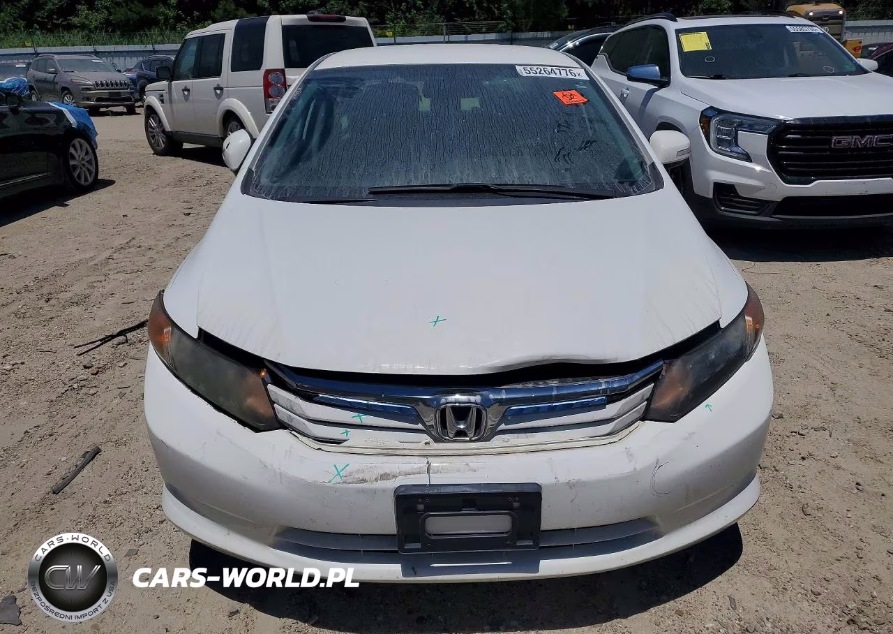 2012 Honda Civic Hybrid VIN:JHMFB4F29CS008531 - 5