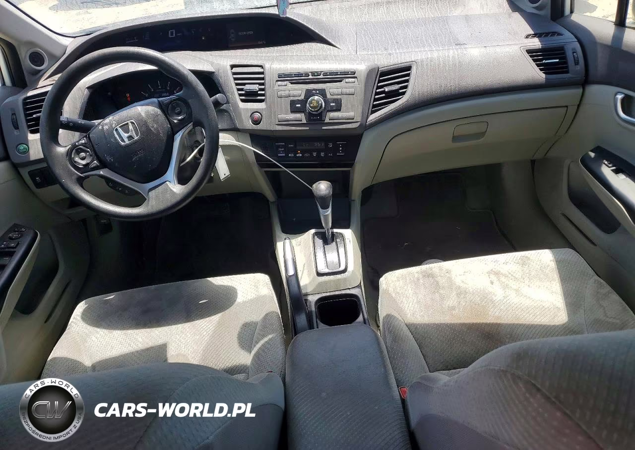 2012 Honda Civic Hybrid VIN:JHMFB4F29CS008531 - 8