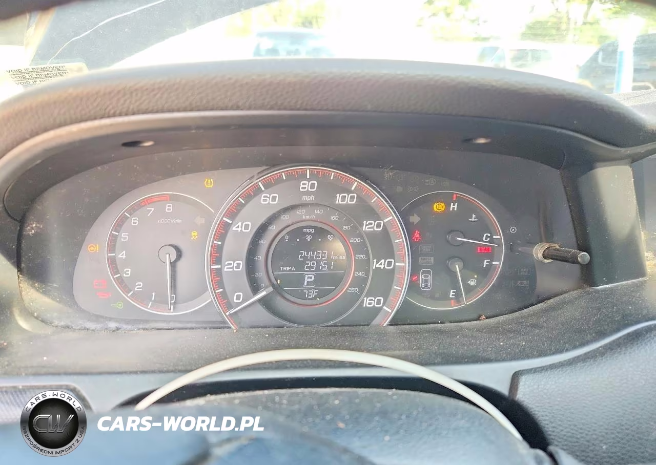 2013 Honda Accord Sport VIN:1HGCR2F57DA239337 - 9