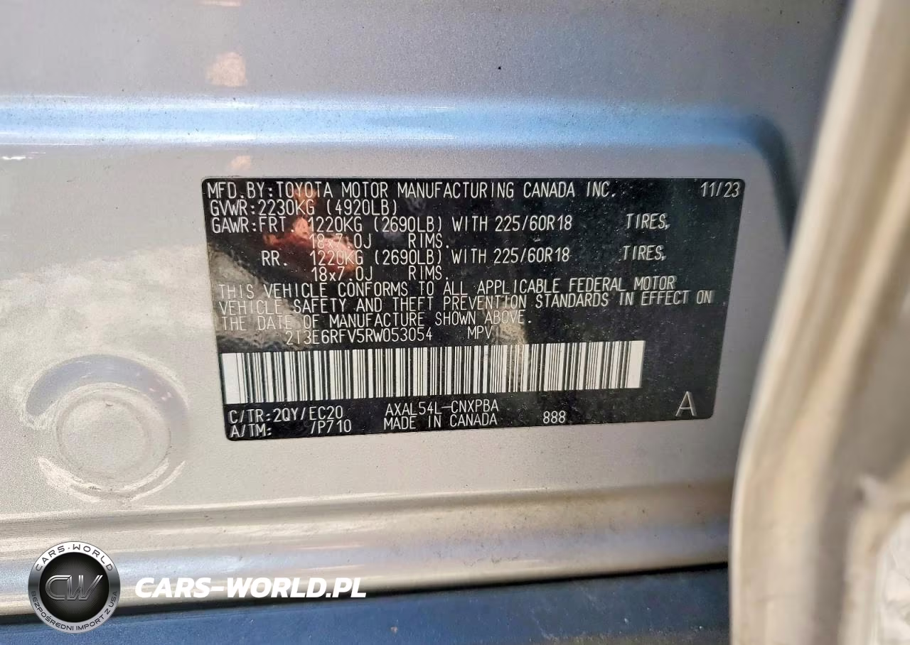 2024 Toyota Rav4 Xse VIN:2T3E6RFV5RW053054 - 13