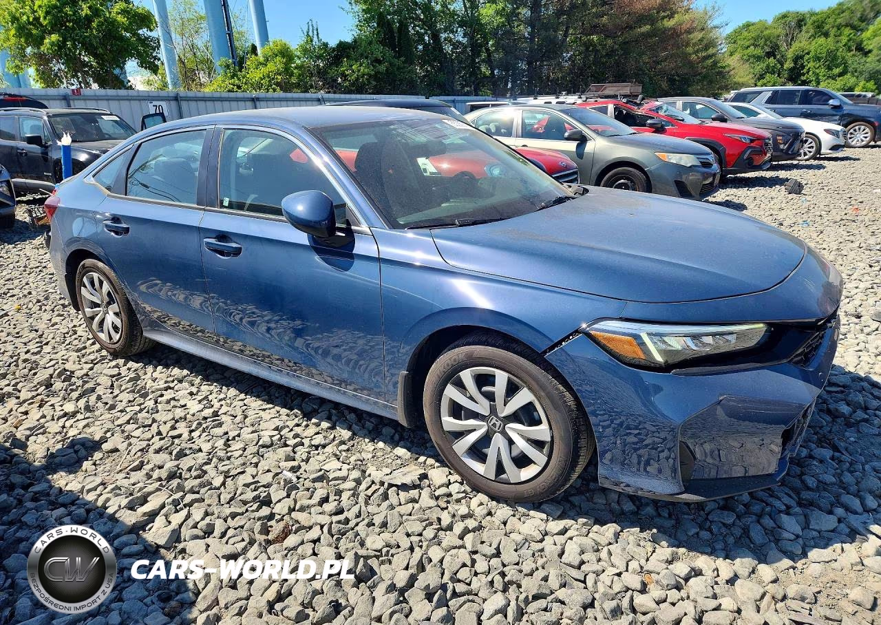 2026 Honda Civic Lx VIN:2HGFE2F21TH558036 - 4
